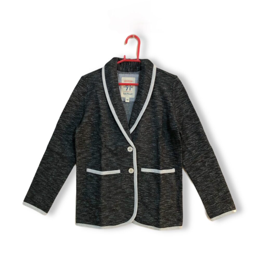 WC-0008 women’s fleece front open pocket short coat